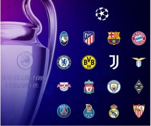 16 CLB sẽ thi đấu vòng 1/8 Champions League