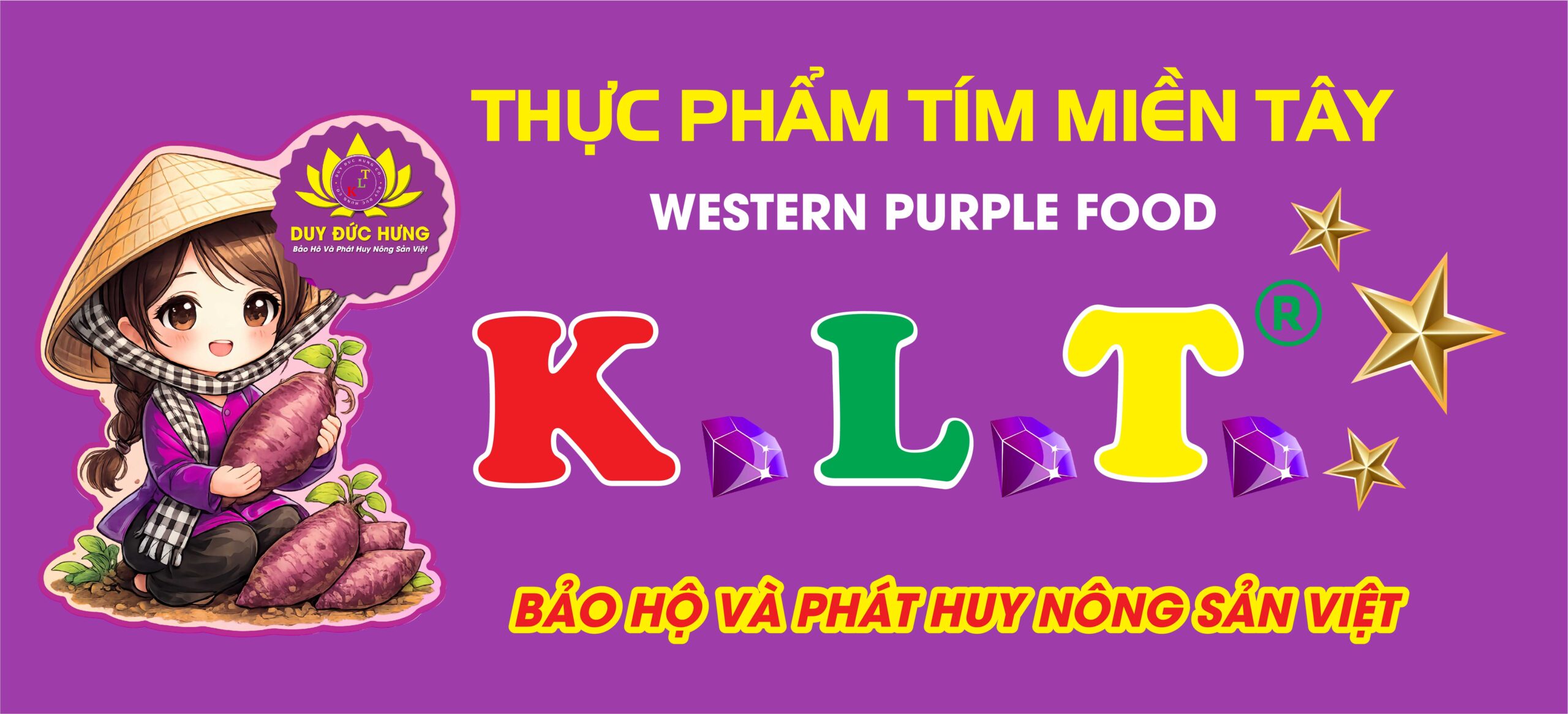 Thực Phẩm Tím Miền Tây K.L.T.