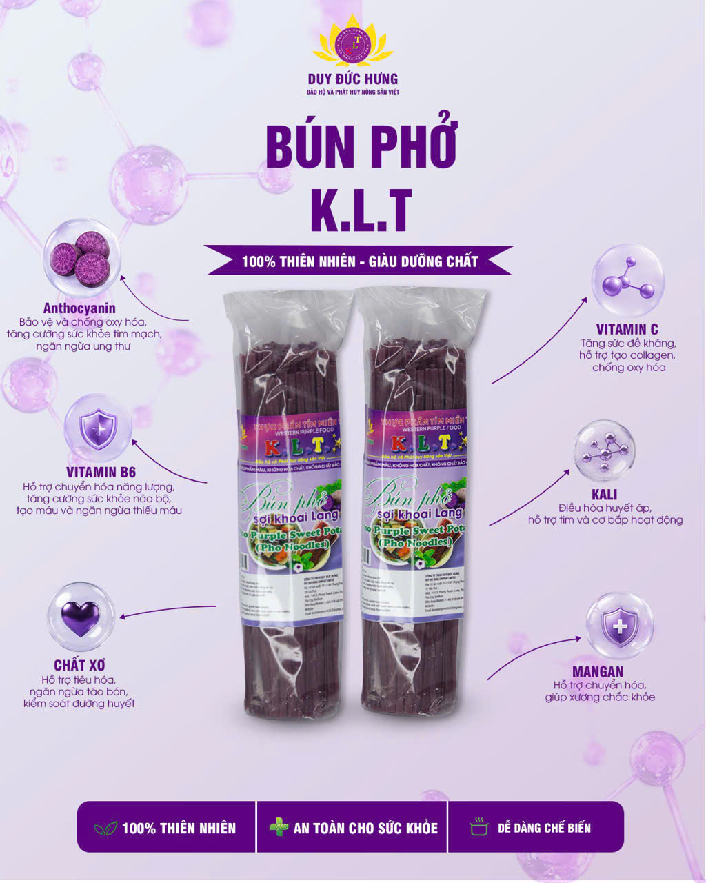 Bánh Phở Tím K.L.T
