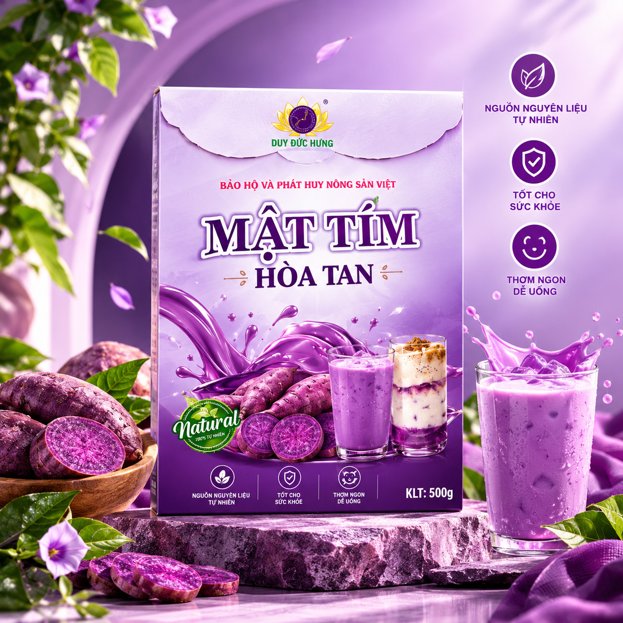 Mật Tím 500g